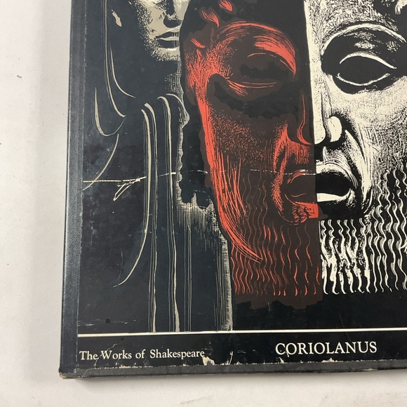 The Works of Shakespeare - Coriolanus - LONDON Records A-4415  -  4 LP box set - Picture 2 of 8